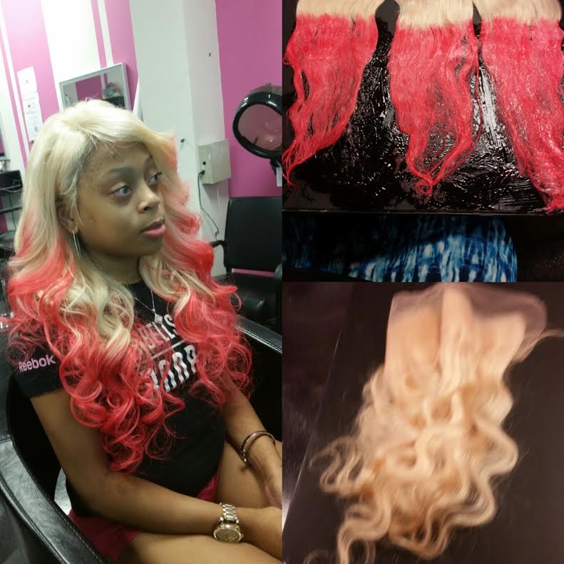 Hair styles, Long Vixen sew in with ombre hair color 40 Gorgeous.